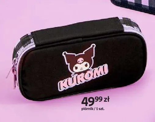 Piórnik Kuromi czarny promocja w Empik