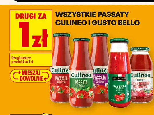 Passaty Culineo i Gusto Bello promocja w Biedronka