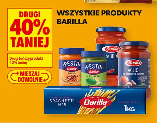 Produkty Barilla promocja w Biedronka