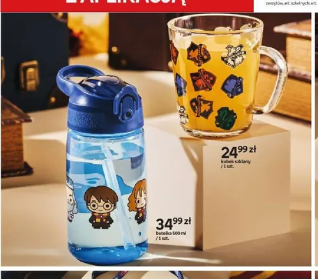 Kubek szklany Harry Potter promocja w Empik