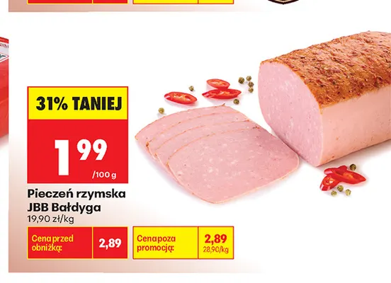Pieczeń rzymska promocja w Biedronka
