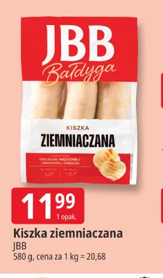 Kiszka ziemniaczana JBB promocja w Leclerc