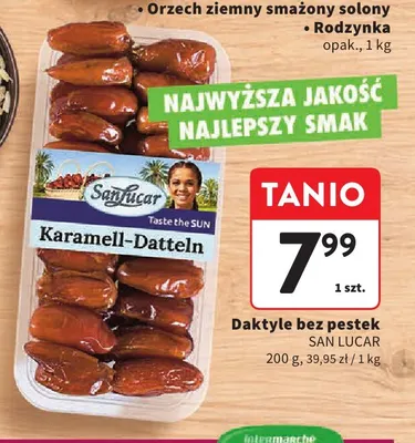 Daktyle bez pestek SanLucar promocja w Intermarche
