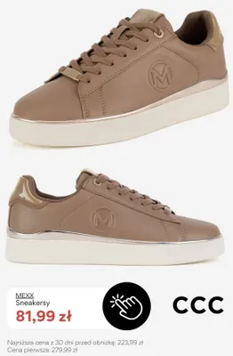 Sneakersy Mexx promocja w CCC
