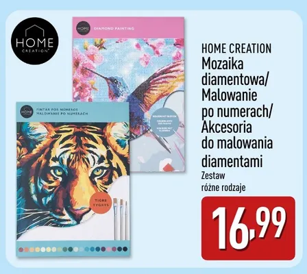 Mozaika diamentowa Home Creation promocja w Aldi