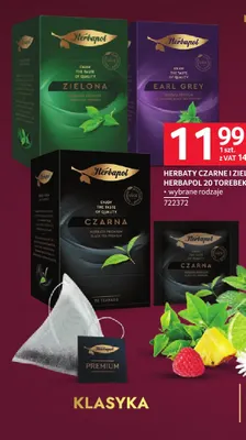 Herbaty czarne i zielone Herbapol promocja w Selgros