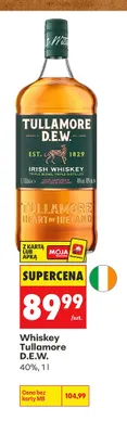 Whiskey Tullamore D.E.W. promocja w Biedronka