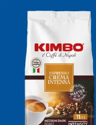 Kawa ziarnista Kimbo Crema Intensa promocja w Lidl