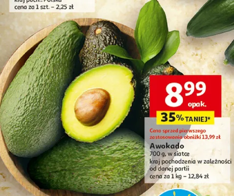 Awokado promocja w Auchan