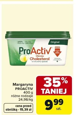 Margaryna Proactiv promocja w Carrefour