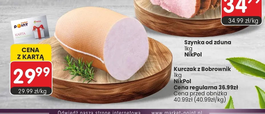 Kurczak z Bobrownik NikPol promocja w Market Point