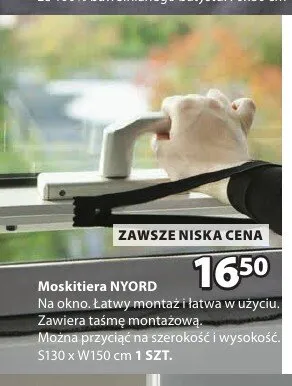 Moskitiera NYORD 130x150cm promocja w Jysk