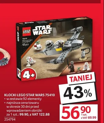 Klocki LEGO Star Wars 75410 promocja w Selgros