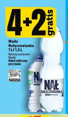 Woda Nałęczowianka 1 l promocja w TOPAZ