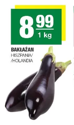 Bakłażan Hiszpania/Holandia promocja w SPAR