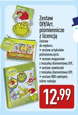 Zestaw artykułów piśmienniczych z licencją promocja w Aldi