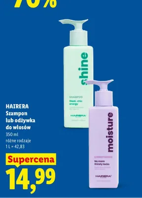 Odżywka do włosów Hairera promocja w Lidl