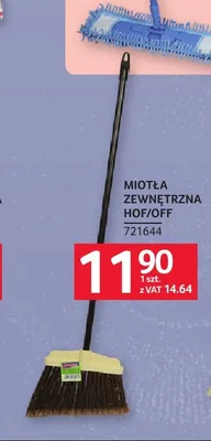 Miotła zewnętrzna Hof/Off promocja w Selgros
