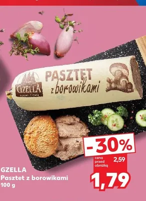 Pasztet z borowikami Gzella promocja w Kaufland