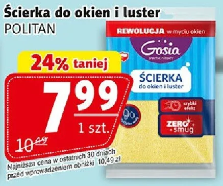 Scierka do okien i luster promocja w Prim Market