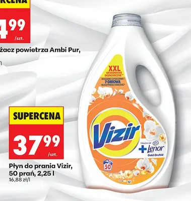 Płyn do prania Touch of Lenor Gold Orchid promocja w Biedronka