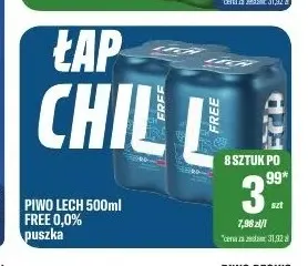 Piwo bezalkoholowe Lech promocja w Tomi Markt