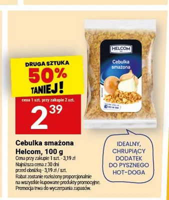 Cebulka smażona Helcom promocja w Twój Market