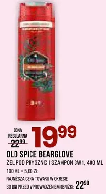 Żel pod prysznic i szampon 3w1 Bearglove promocja w Drogerie Natura