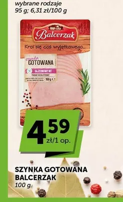 Szynka gotowana Balcerzak promocja w Euro Sklep