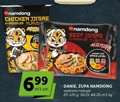 Danie, zupa Namdong promocja w Euro Sklep