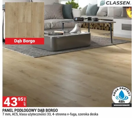 Panel podłogowy Dąb Borgo promocja w Merkury Market