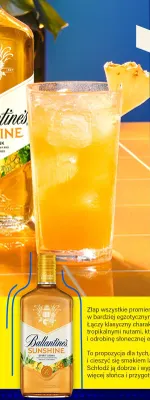 Napój spirytusowy Ballantine's Sunshine 30% promocja w Lidl