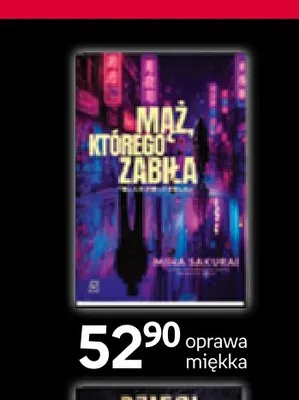 Książka Mąż, którego zabiła Mina Sakurai promocja w Empik