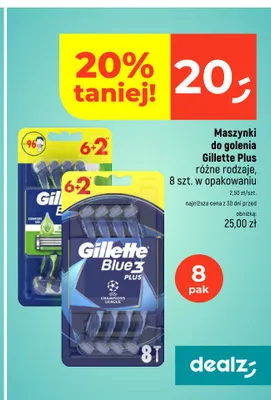 Maszynki do golenia Gillette Blue3 Comfort 8-pak promocja w Dealz