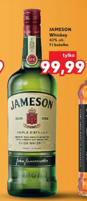 Whisky 40% alk. promocja w Kaufland
