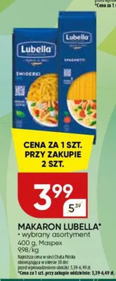 Makaron Lubella wybrany asortyment promocja w Chata Polska