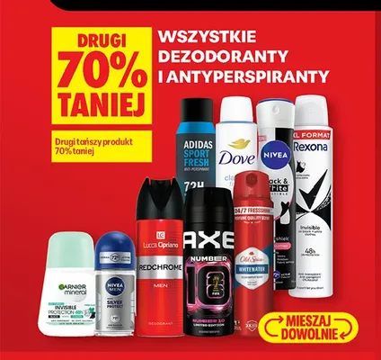 Dezodorant Nivea Black & White Invisible promocja w Biedronka