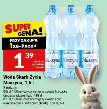 Woda Skarb Życia Muszynianka promocja w Twój Market