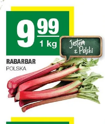 Rabarbar Polska promocja w SPAR