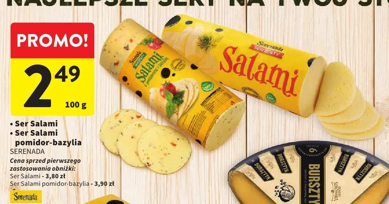 Ser Salami Serenada promocja w Intermarche