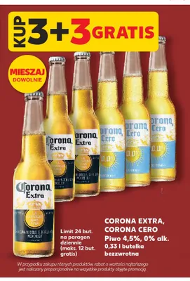 Piwo Corona Extra promocja w Kaufland
