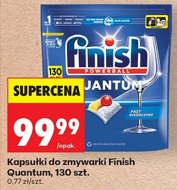 Kapsułki do zmywarki Quantum 130 szt. promocja w Biedronka