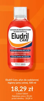 Płyn do codziennej higieny jamy ustnej Eludril Care promocja w DOZ.PL