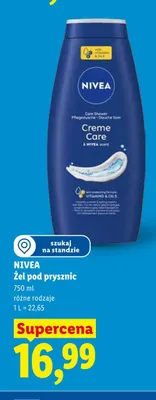 Żel pod prysznic Nivea promocja w Lidl