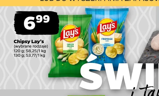 Chipsy Lay's Fromage promocja w Netto