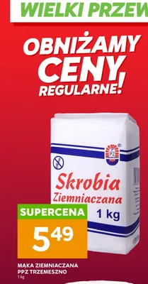 Mąka ziemniaczana promocja w Stokrotka