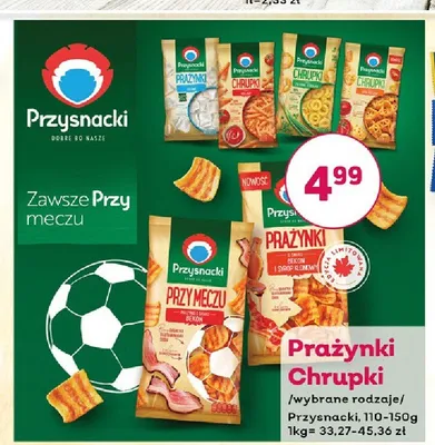 Prażynki Chrupki Przysnacki promocja w Bliski
