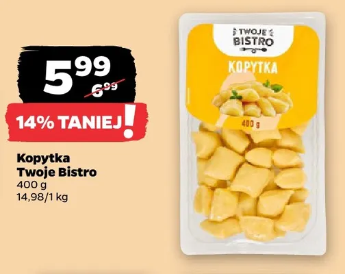 Kopytka Twoje Bistro promocja w Netto