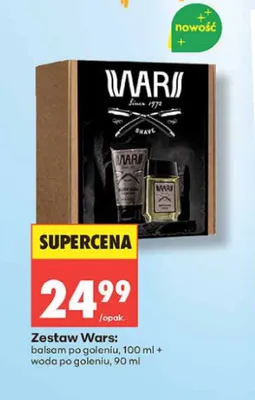 Zestaw Wars: balsam po goleniu + woda po goleniu promocja w Biedronka