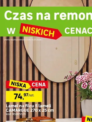 Lamel na filcu Camargue promocja w Leroy Merlin
